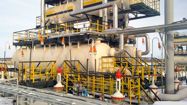 Oil refinery separator