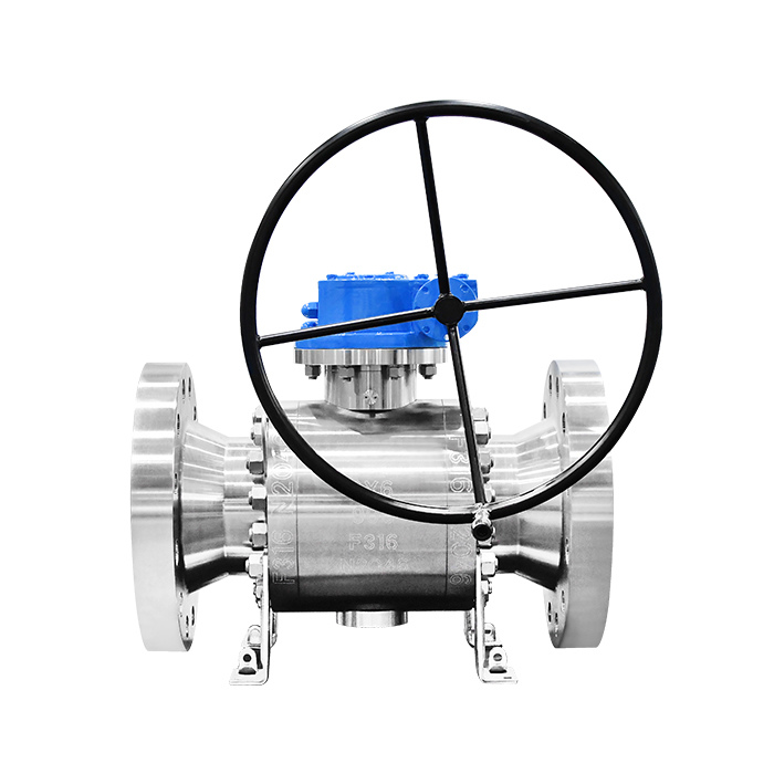Dombors trunnion ball valves
