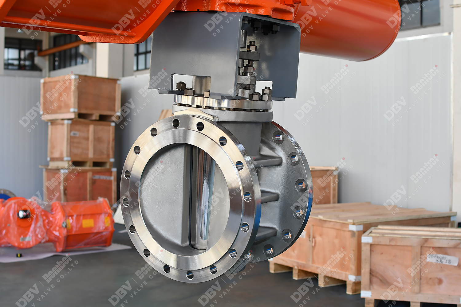 DBV-Ventil Neueste DN350 PN16 CF8M Stopfenventil 1