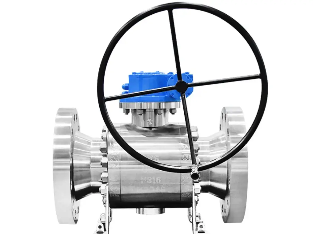 trunnion mounted ball valve 2
